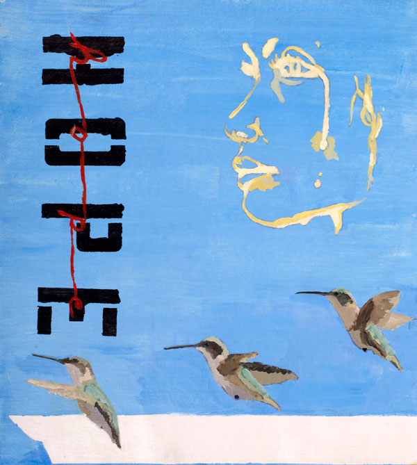 Georgia's 'Hope' painting.